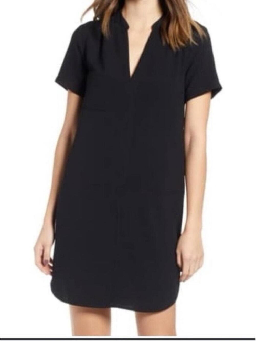 Lush Black Mini Dress - Little Black Dress Size XS